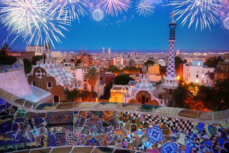  Предколедна Барселона със самолет